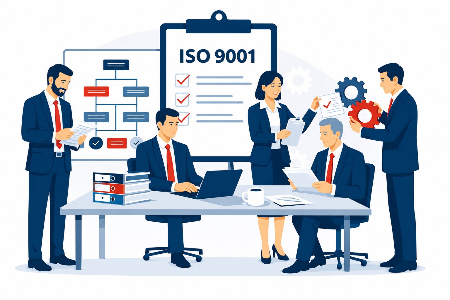 Разработка и внедрение стандартов ISO 9001 на предприятии