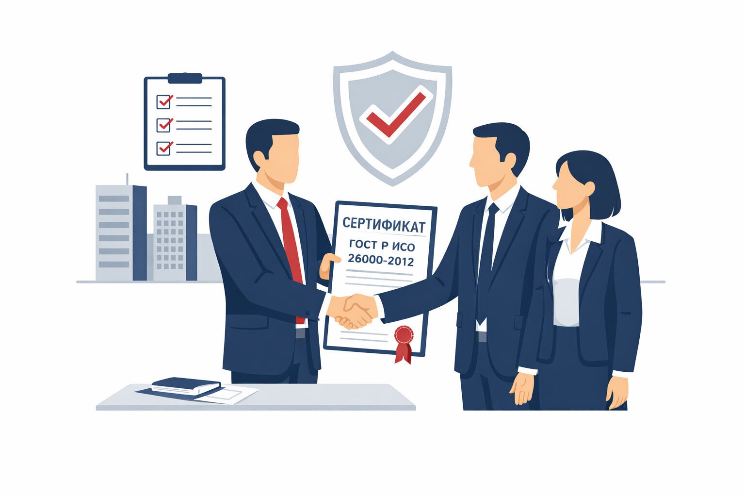 Порядок оформления сертификата ГОСТ Р ИСО 26000-2012 во Владимире