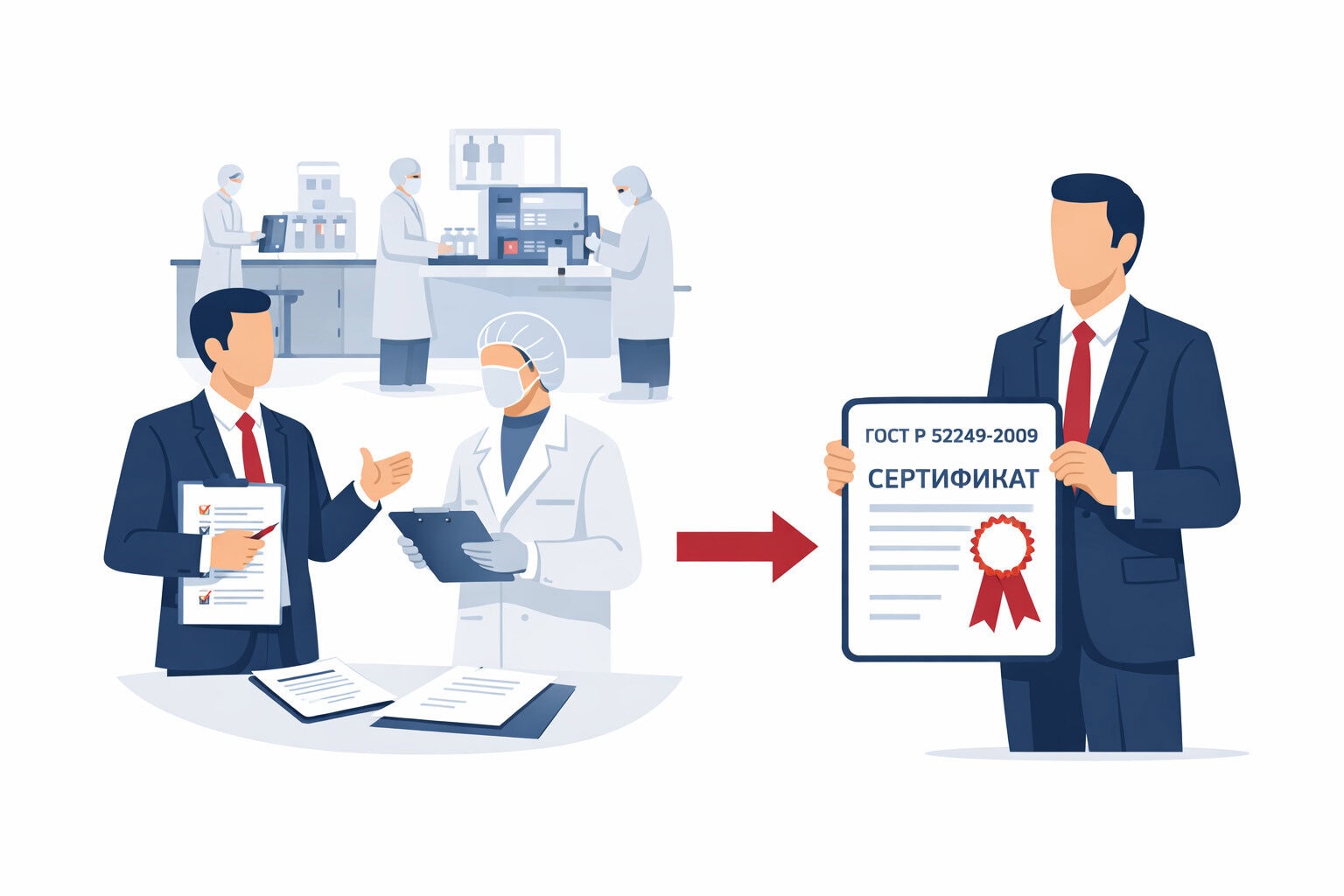 Процедура сертификации ГОСТ Р 52249-2009 во Владимире